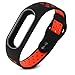 Produktbild Ersatzband für Xiaomi Miband 2,Kingwo 2017 Neue Mode leichte Lüftung Smart Handgelenk Armband für Xiaomi Mi Band 2 Fitnessarmband (Rot)