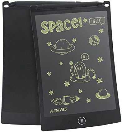 8.5 Inch LCD Writing Art Tablet Electronic Notepad Liquid Crystal Paperless Can Be Used as office Whiteboard Bulletin Board Kitchen Digital Memo Notice Fridge Board Large Daily Planner Gifts for kids Class School Office(Black)