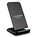 Produktbild PULESEN Fast Wireless Charger, 10W Induktive Ladestation für Samsung Galaxy S10/S10+/S10E/Note 9/S9/S9+/Note 8/S8/S8 Plus/S7/S7 Edge, 7.5W Induktives Ladegerät für iPhone XS/XS Max/XR/X/8/8+/7/7+