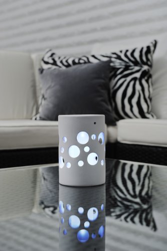 Konstsmide Genova 7800-200 Solarleuchte LED B: 9,5cm T: 9,5cm H: 14cm / Keramik / weiß - 3