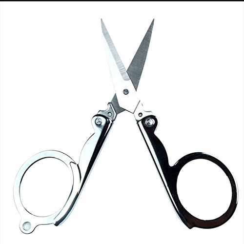 GOOTRADES 2 Stk/10 Stk EDC Faltscheren Pocket Travel Kleine Cutter Crafts (2 Stk) - 6