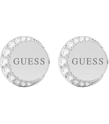 Orecchini Da Donna Guess JUBE04511JWYGT-U | Con Logo G E Cristallo | Colore Oro | Eleganti E Glamour