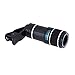 Produktbild Asiproper Universal Clip 70° 12X Zoom Externes Handy Teleskop Teleobjektiv