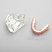 Produktbild Abnehmbare Overdenture Inferior mit 4 Implantaten Demo Zähne Study Modell First Dental