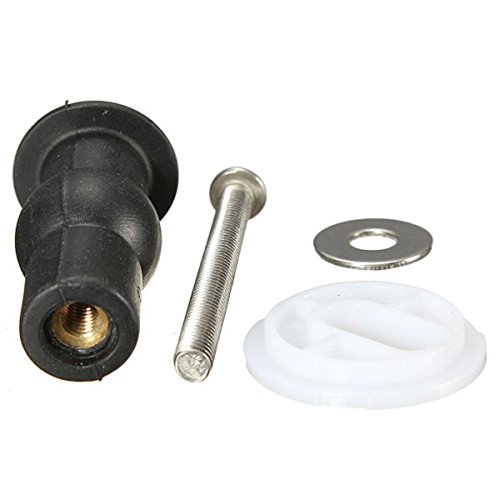 Casadeiy Schrauben für Toilettensitz Toilettendeckel Klodeckel Toilette WC Sitz Deckel - 5