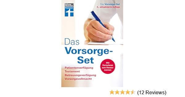 Vorsorge set kostenlos