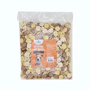 BASIL Biscuits 900gm Puppy Non-Veg Round