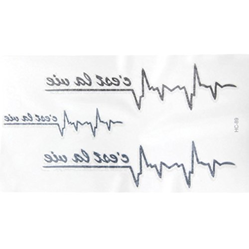 LHWY Fashion Body Art Removable Waterproof Tattoo Stickers