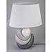 Produktbild Leuchte, Tischlampe Keramik creme grau H. 45,5cm Formano