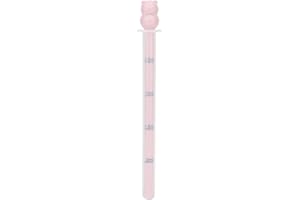 Atyhao Dispenser Medicinali Neonati, Neonati Toddlers Ciuccio Dispenser Siringa per Medicinali con Bilancia per Medicinali Neonati(Rosa)