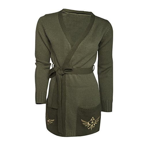 Preisvergleich Produktbild Nintendo Cardigan / Strickjacke -L- Zelda, grün