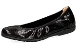 Schuhweite: G (Normal) CAPRICE 22150-22 Damen KlassischeBallerinas,Flats,Sommerschuh,klassisch elegant,(10) Black Reptile,40 EU