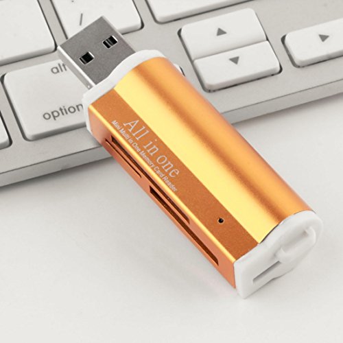 USB 2.0 alle in 1 Multi Speicherkartenleser Stick für SDHC MMC TF zufällige Farbe - 3