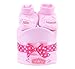 Baby Girls Mini Nappy Cake, Baby Shower Gift, Pink Baby Hamper - FAST & FREE DELIVERY!