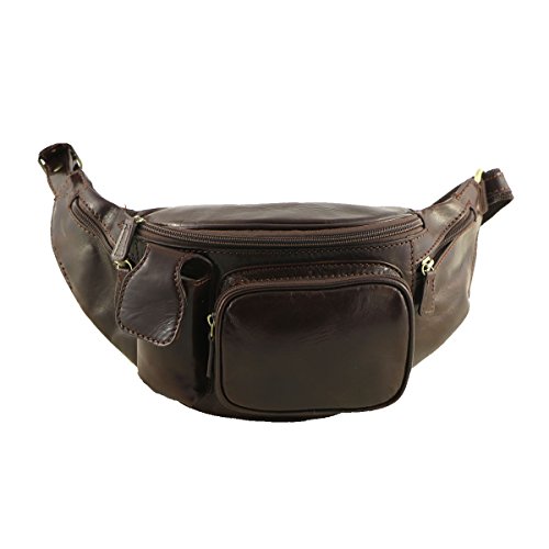 Preisvergleich Produktbild Mega Tuscany , Herren Schultertasche Dunkelbraun