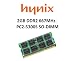 Produktbild Hynix 2GB DDR2 667Mhz PC2-5300 200pin SO DIMM Notebook Arbeitsspeicher RAM 3rd Memory