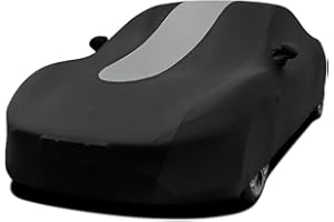 WinPower Interior Cubierta de Coche Completa 5.10-5.40M SUV Transpirable Estirable Elasticidad Protección Antipolvo Antiarañazos para Garaje Exposición de Coches, 1 Pieza