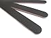 Mobengo 10 PCS Double Sided Nail Files Emery Board Grit Black Gel Cosmetic Manicure Pedicure Professional-Grade Sand Paper Emery Washable