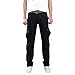 Produktbild Btruely Hosen Herren Jogginghose Männer Strandhosen Lose Trainingsshorts Zipper Hose Lange Sporthosen Jungen Outdoorhose Sweatpant Herbst Freizeithose Tasche Cargohose
