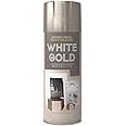 Rust-Oleum 400ml Metallic Spray Paint - White Gold