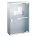Produktbild MSV Medikamentenschrank 30x45cm Plastik Rostfreier Stahl, gebürstet 30 x 20 x 15 cm