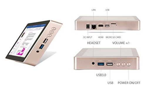 HiGole 8inch IPS display mini computer Windows 10 OS Intel quad core wtih HDMI 4GB + 64GB 1280X800 all in one mini tablet PC - 2