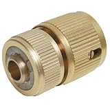 Latón Silverline 196506 - Conector rápido de latón con bloqueo (Hembra 1/2\")