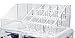 Feibrand Acrylic Makeup Organiser 20 Sections for Makeup Sets