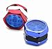 Produktbild GAOWE Zink-Legierung Rauch Grinder Zwei-Schicht-Portable Metall Grinder Tobacco Case Box Tools (2 Sets, Rot + Blau)
