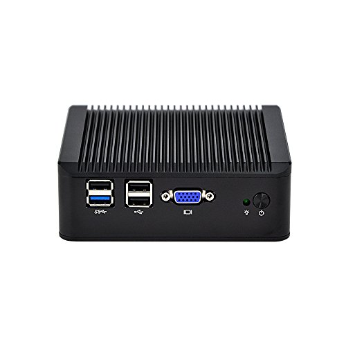 QOTOM-Q190G4U-S02 4 Intel Gigabit Lan Port Mini Computer 8GB Ram 32GB SSD WiFi Mini ITX Case Intel x86 Single Board Computer - 2
