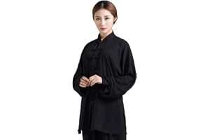 Tai Chi Kostym Kung Fu Uniform Tai Chi Kläder för Kvinnor Män Unisex Tai Chi Kostym för Kvinnor Män Kung Fu Uniformer Kampsport Primär Bomull Chinoiserie (Färg: #2