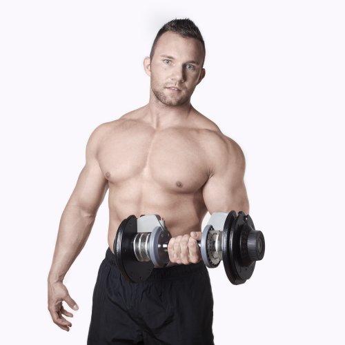 DialTech Hantelsystem – Einstellbare Hantel von 5 bis 32,5 KG im Set - 5