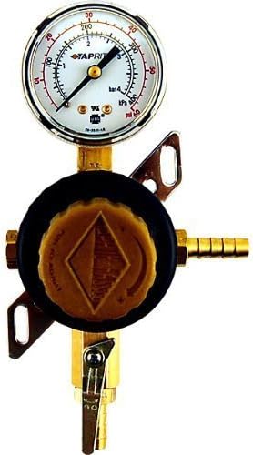 1-Way Secondary Air Regulator - Polycarbonate Bonnet: 2 Hose Barbs by Taprite