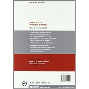 GRAMATICA LENGUA ALEMANA ejercicios