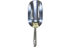 Selections Narrow Aluminium Feed Scoop for Filling Bird Seed, Nut and Nyjer Feeders
