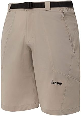 Izas Men's Peak Stretch Short Pant, Stone, Large