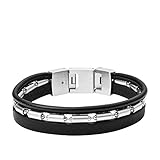 Verschluss: Klappverschluss Fossil Herren-Strangarmbänder Hämatit JF03103040