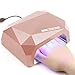 36W LED Light Lamp UV Nail Art Dryer Curing CCFL Gel Gelish Timer Acrylic Polish,Champagne