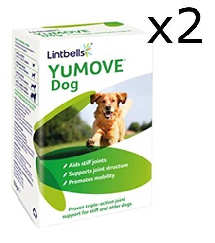 Lintbells YuMOVE Perro Común Suplemento para Rígida y mayores Perros - 240 (2x 120) Tabletas