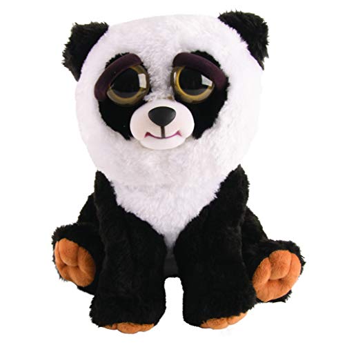 Mac Due Italy- Peluche Feisty Pets Panda, Colore Bianco Nero, 323612