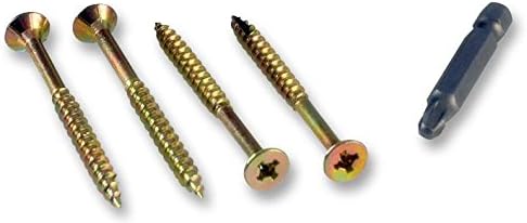 WOODSCREW, M4.0, 40MM, (PK 200) 10071 By CONCEPT KTX