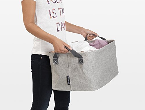 Brabantia Wäschekorb, faltbar, – Grau - 3
