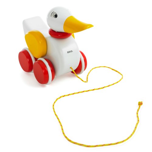 BRIO BRI-30323 Wooden Pull Along Duck
