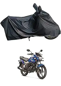 RiderShine 100% Waterproof Bike Cover for Honda CB Shine Black