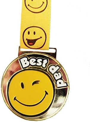 10 Smiley Medals - Best Dad