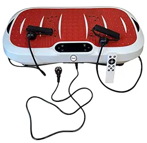 Nivkart Crazyfit Vibration Plate Massager Machine for Full Body Workout at Home for Weight Loss, Fat Burn, Blood Circulation, and Pain Relief