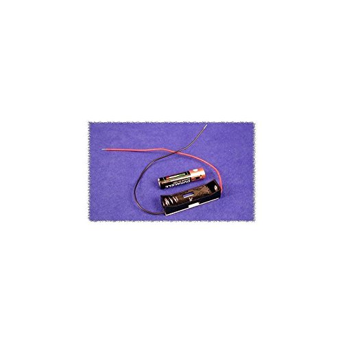 Preisvergleich Produktbild Hammond Electronics Batteriehalter 1 x AAA Kunststoff Schwarz BH1AAAW 1St.