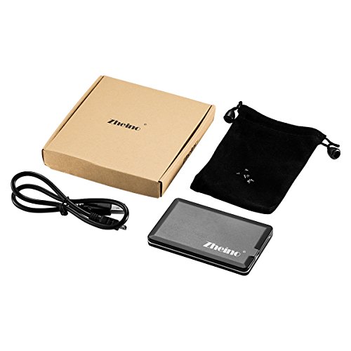 Zheino 1.8 USB 2.0 Festplattenlaufwerk SSD HDD ZIF PATA 40Pin Externes festplatten Gehäuse mit Spielraum-Beutel - 4