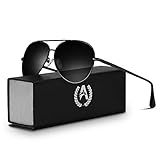★ True Color Polarisierte Linse, Hohe Qualität Metallrahmen ◆VVA brandneue polarisierte Sonnenbrille mit höchster Qualität Legierung Materialien, die höchste HD polarisierte Linse könnte die natürliche Vision für Sie bringen.Nasenpads, gibt es Ihnen ein weiches Gefühl zu tragen.polarisierter Pilotenbrille Sonnenbrille Verwendung Aluminium-Magnesium-Legierung macht den Rahmen langlebiger und robuster. Durch die Verwendung von Antioxidantien kann der Rahmen lange genug genutzt werden.