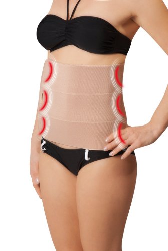 TURBO Med 3-Zonen-Stützgurt nach Bauch-OP Geburt Kaiserschnitt Liposuktion Gr. 2 TM370-2